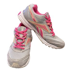 Reebok‎ - Southrange Run L Women's Running Shoe Sneaker Grey/Pink size 9.5